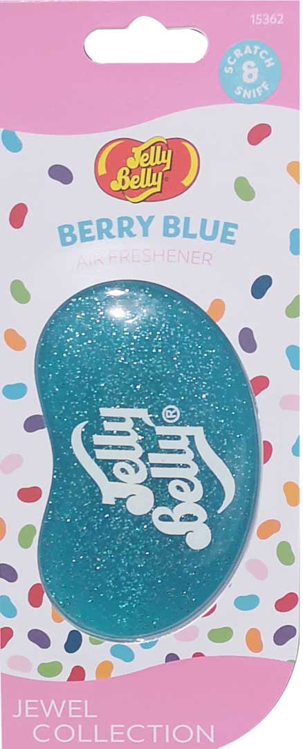 Jelly Belly 3D Air Freshener Berry Blue