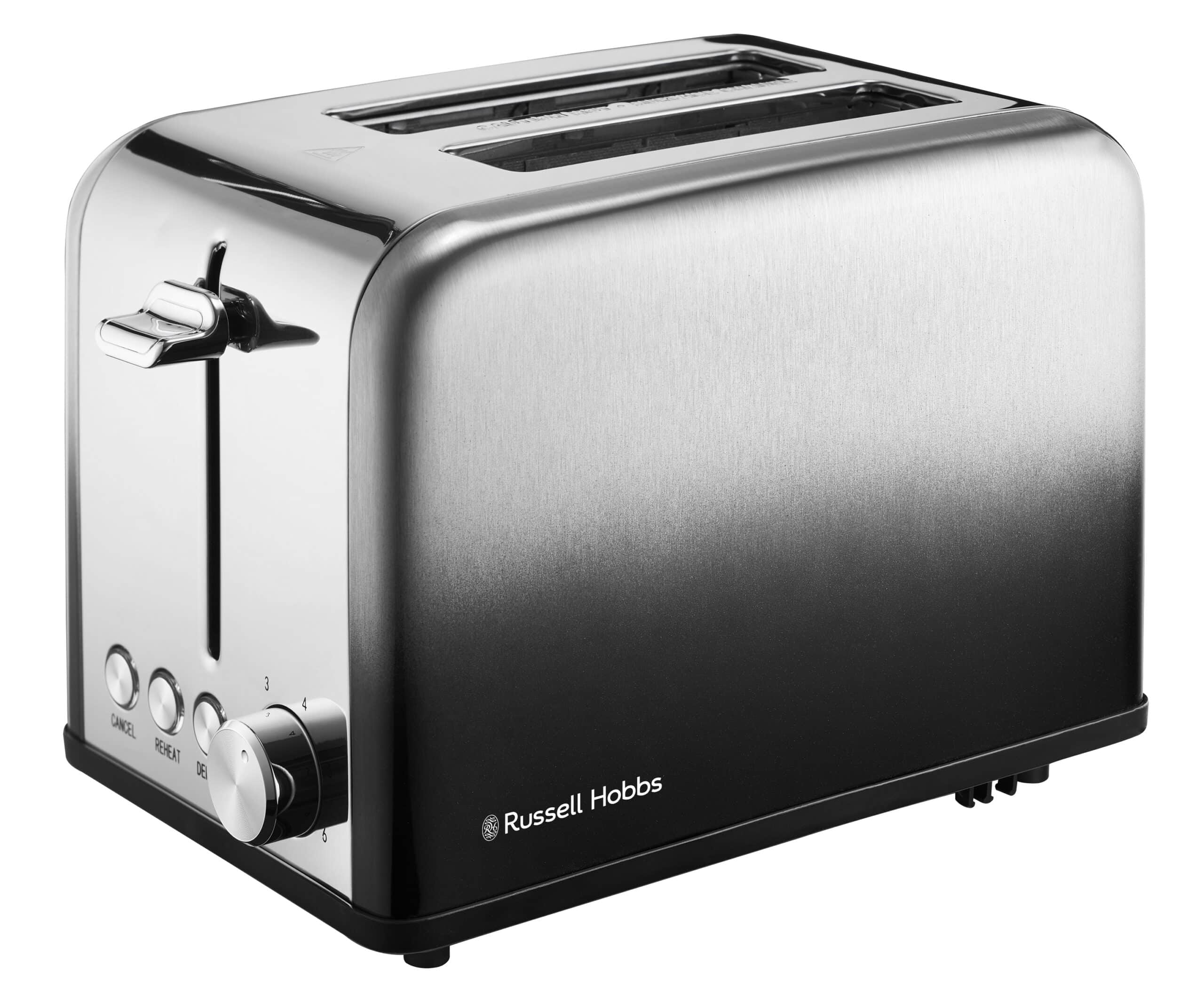 Russell Hobbs Ombre Toaster Black