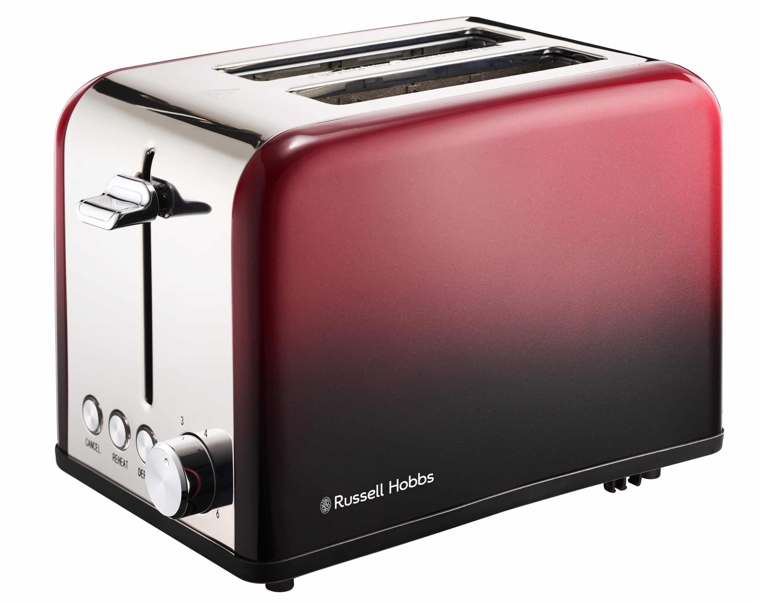 Russell Hobbs Ombre Toaster Red