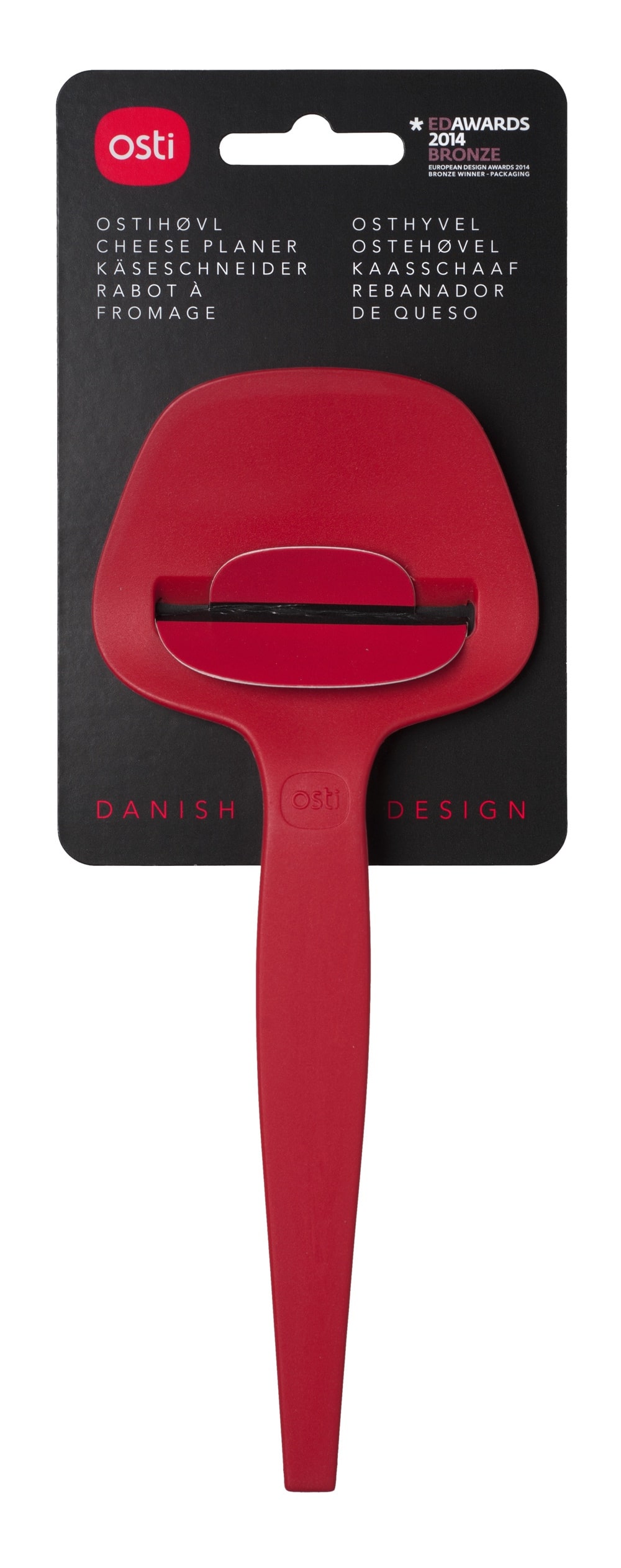 Osti Cheese Planer Red