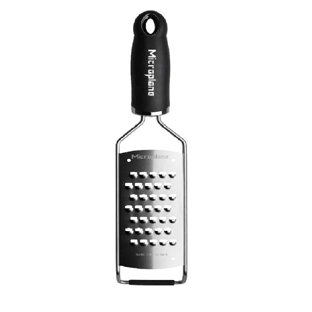 Microplane Gourmet Extra Coarse Grater Black