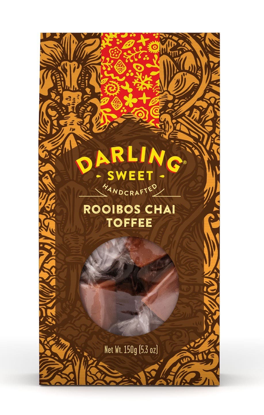Darling Sweet Rooi Bos Chai Toffee 150g