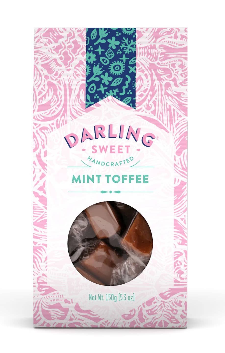 Darling Sweet Mint Toffee 150g