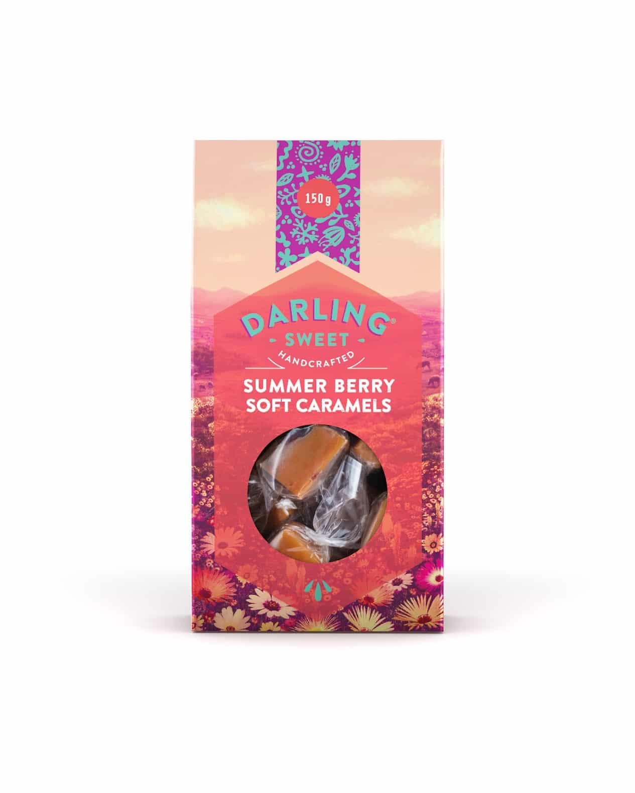 Darling Sweet Summer Berry Soft Caramels 150g