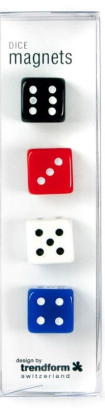 Magnets Dice Set of 4