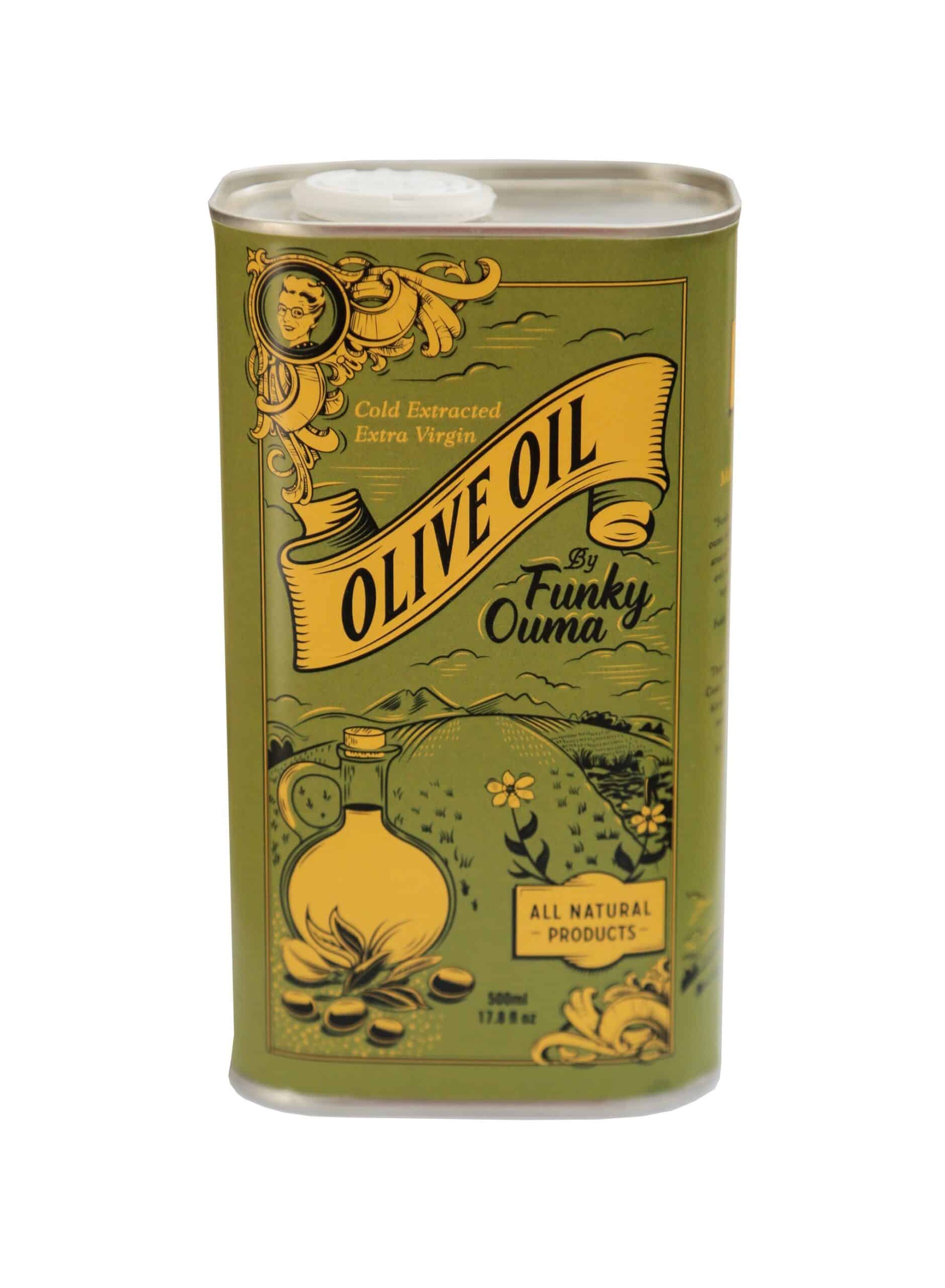 Funky Ouma Tin Olive Oil 500ml