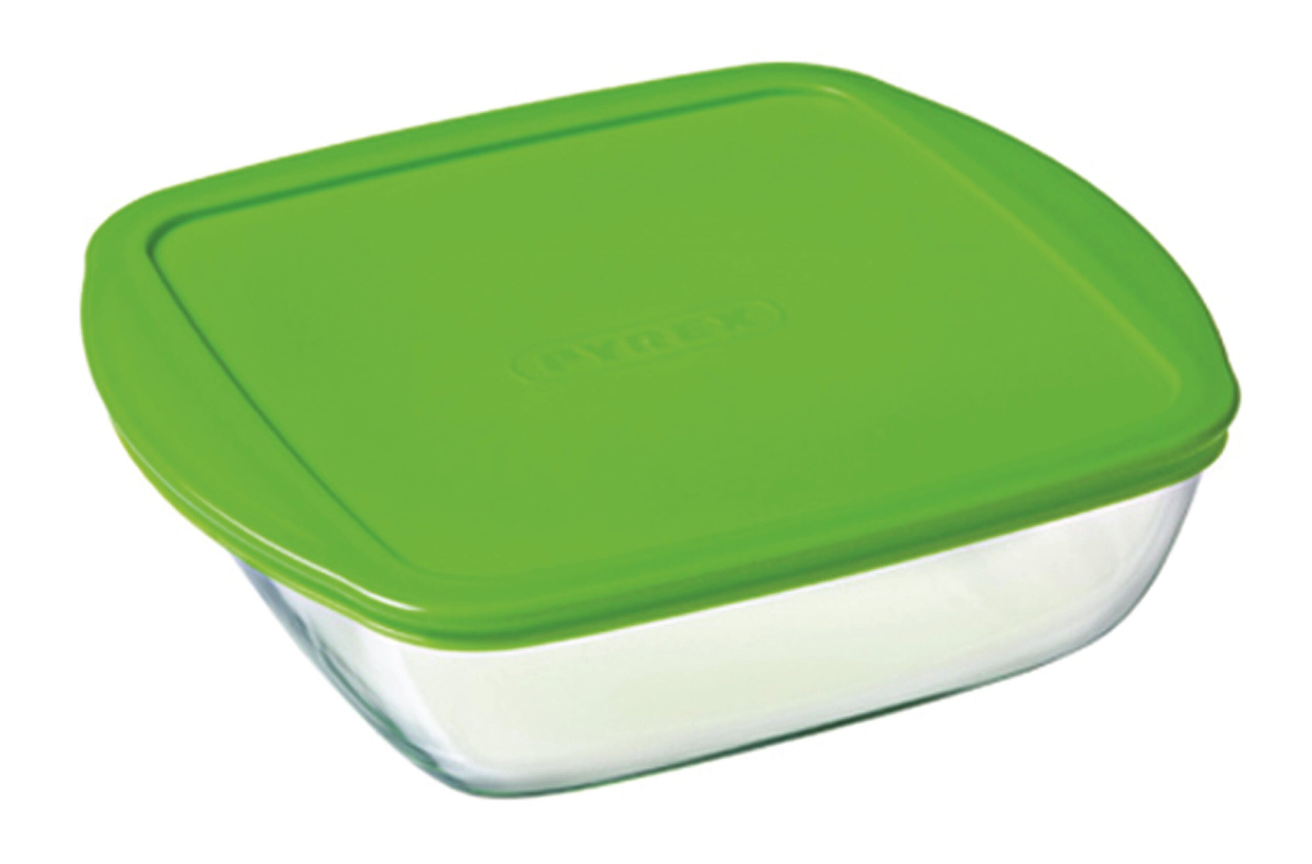 Pyrex Cook & Store Square Dish With Plastic Lid 2L