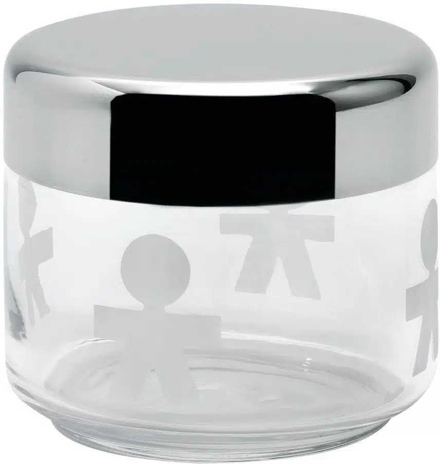 Alessi Girotondo Glass Jar 9.3cm 500ml