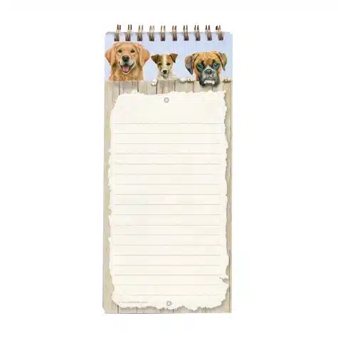 Magnetic Shopping List Pad Nosy Neighbours