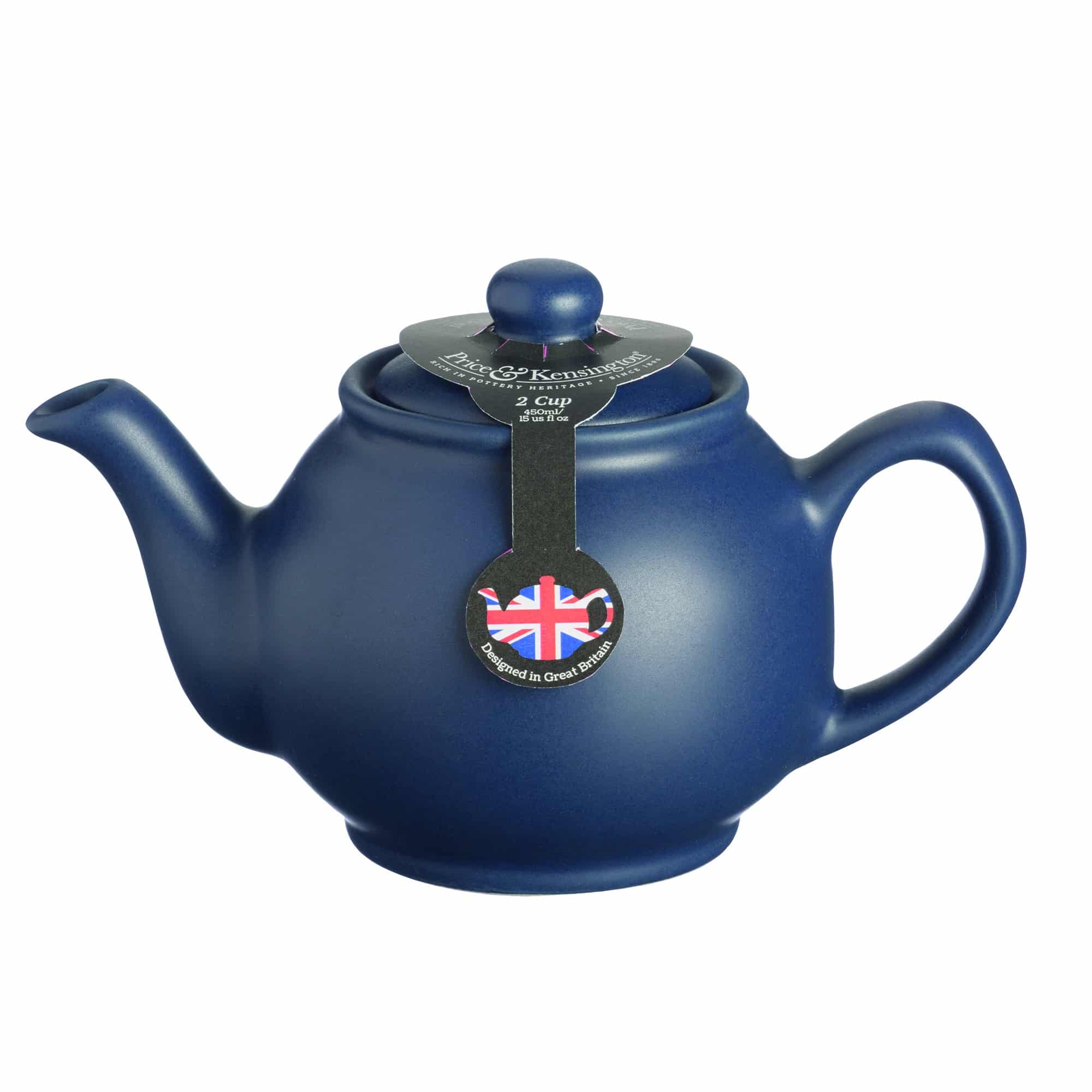Price & Kensington Teapot 2 Cup Navy Blue