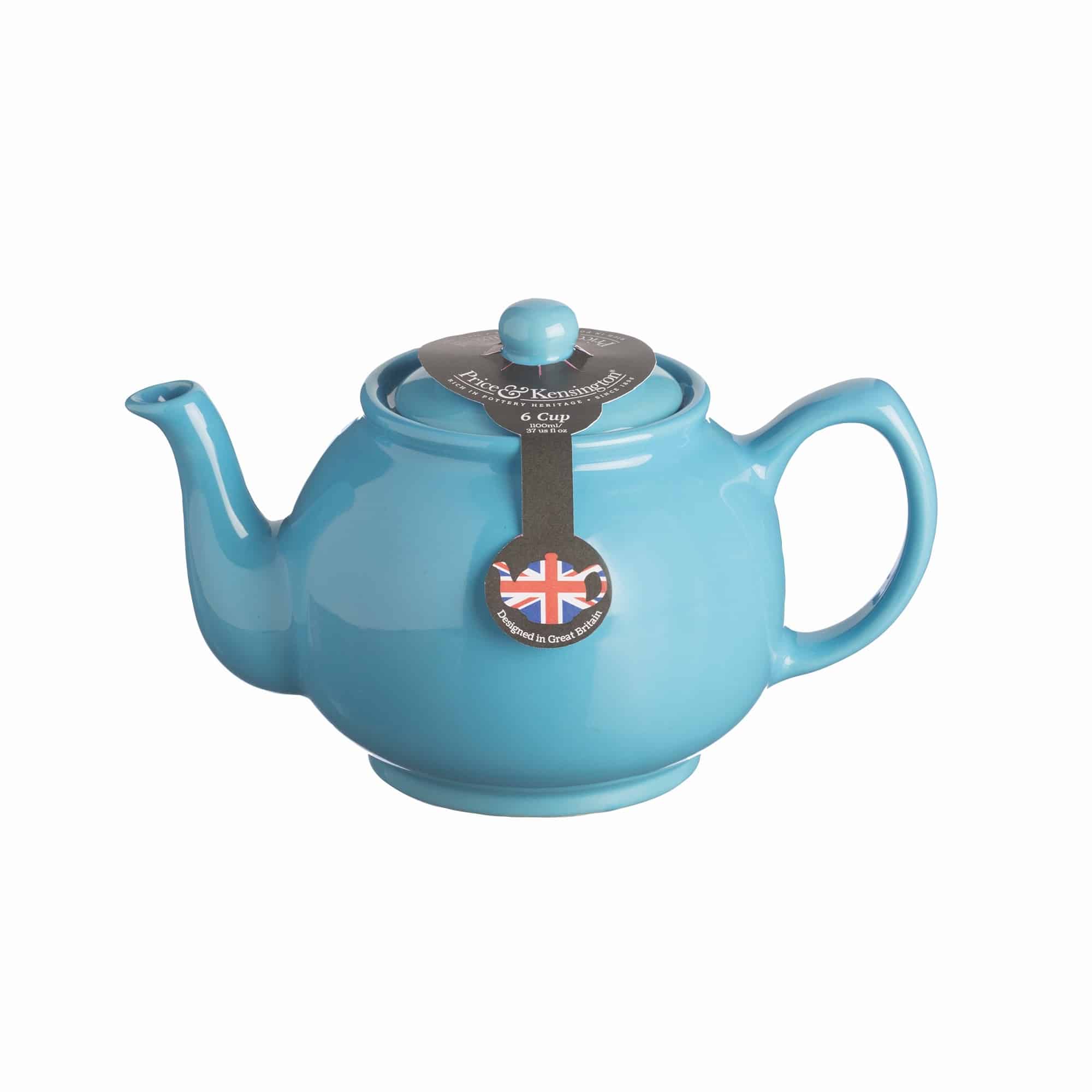 Price & Kensington Teapot 6 Cup Blue