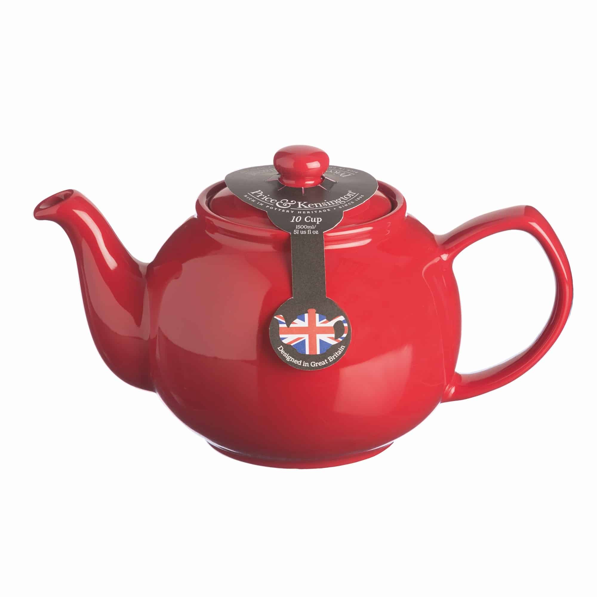 Price & Kensington Teapot 10 Cup Red