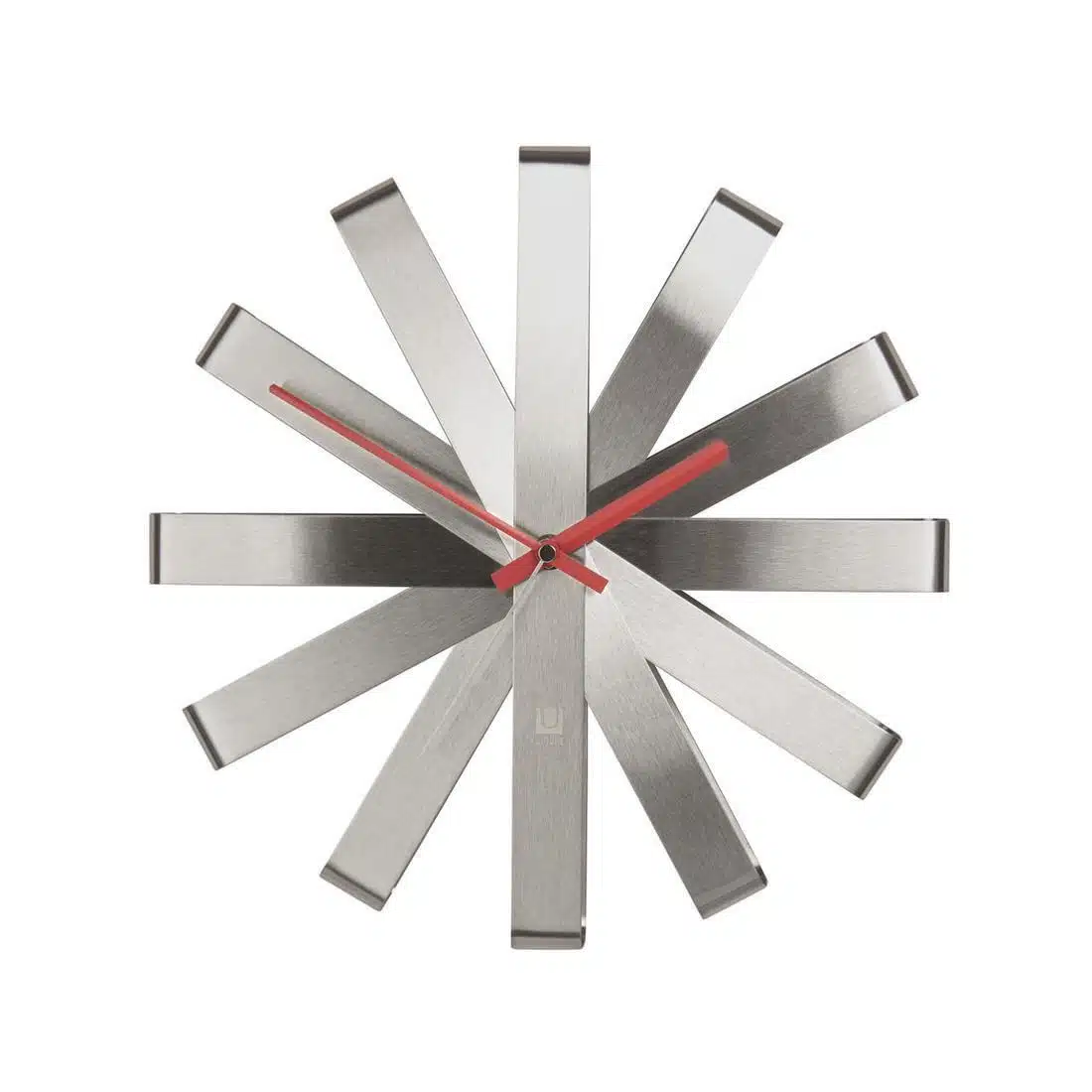 Umbra Ribbon Clock 30cm Steel