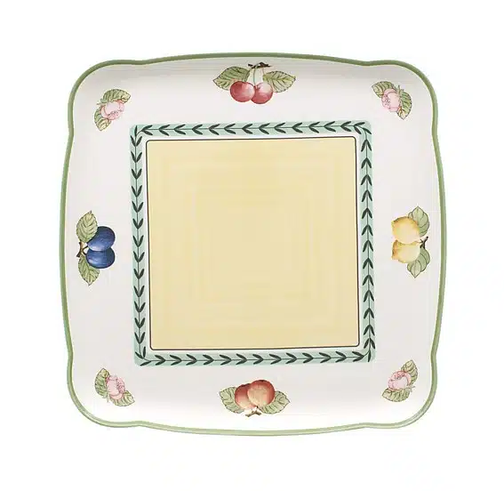 French Garden Square Platter 30x30cm