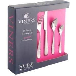 Viners Glamour Cutlery Set 24 Piece 18/0