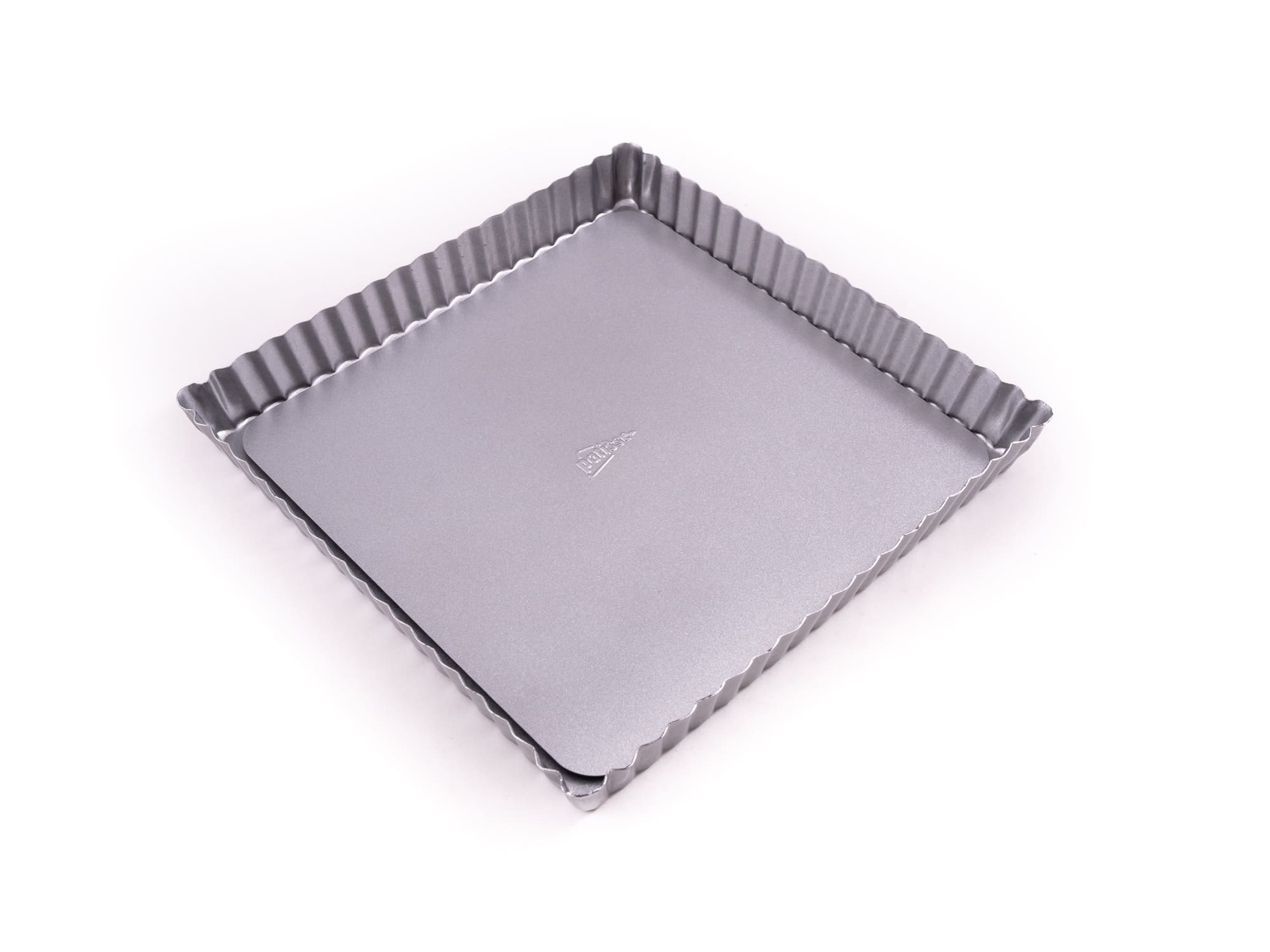 Patisse Square Fluted Loose Bottom Pan 21x21cm