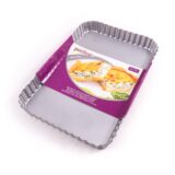 Patisse Rect Fluted Loose Bottom Pan 32x22cm