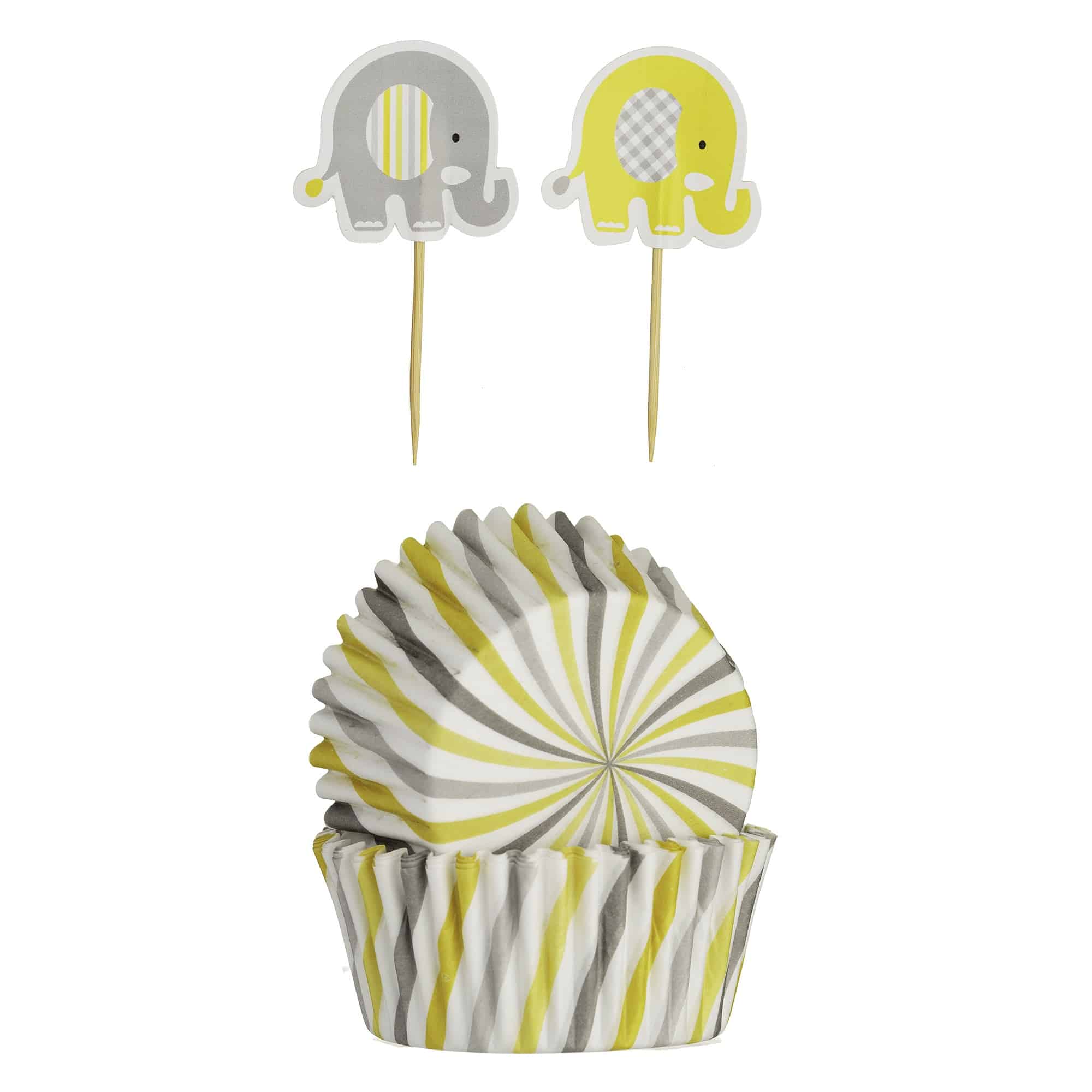 Mason Cash Cupcake Cases & Toppers Elephant