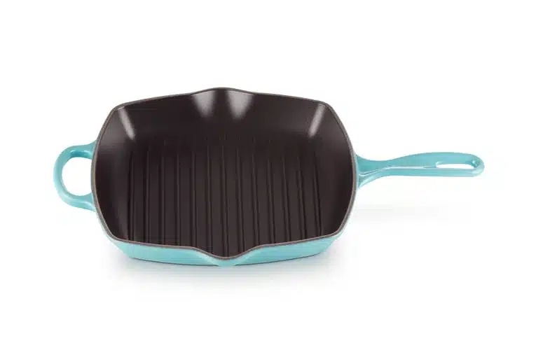 Signature Square Skillet Grill 26cm Caribbean Blue