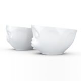 Tassen Bowl Set of 2 Kiss & Grinn 200ml
