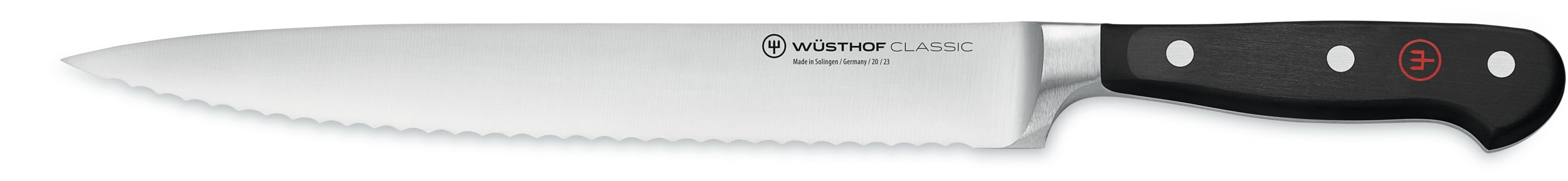 Wusthof Classic Serrated Slicer 23cm