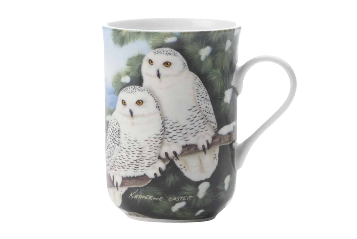 Maxwell Williams Birds of The World Mug Snowy Owls