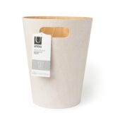 Umbra Woodrow Can White And Natural 7.5L