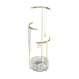 Umbra Tesora Jewel Stand Glass & Brass