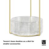 Umbra Tesora Jewel Stand Glass & Brass