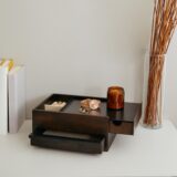 Umbra Stowit Jewelry Box Black And Walnut