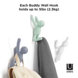 Umbra Buddy Hooks Multicolored Lite Set of 3