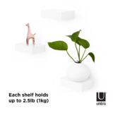 Umbra Showcase Shelves Set of 3 White