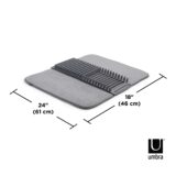 Umbra Udry Drying Mat Charcoal