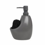 Umbra Joey Pump And Scrubby Combo Charcoal