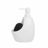 Umbra Joey Pump And Scrubby Combo White