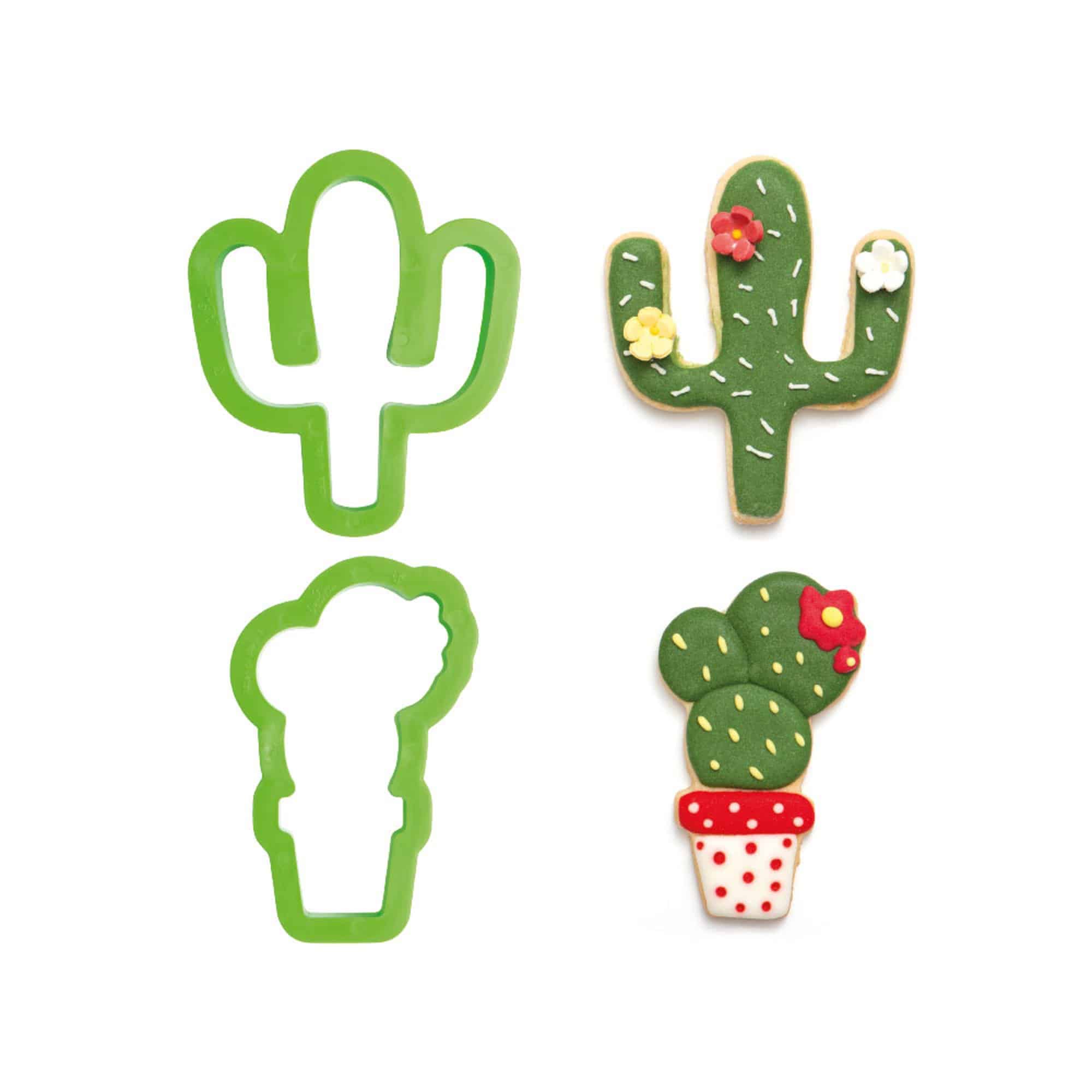 Decora Cookie Cutters Cactus Set Of 2