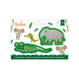 Decora Cookie Cutters Crocodile& Elephant Set Of 2