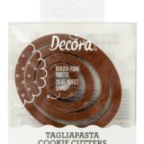 Decora Cookie Cutters Oval Cookie Cutters Set of 4