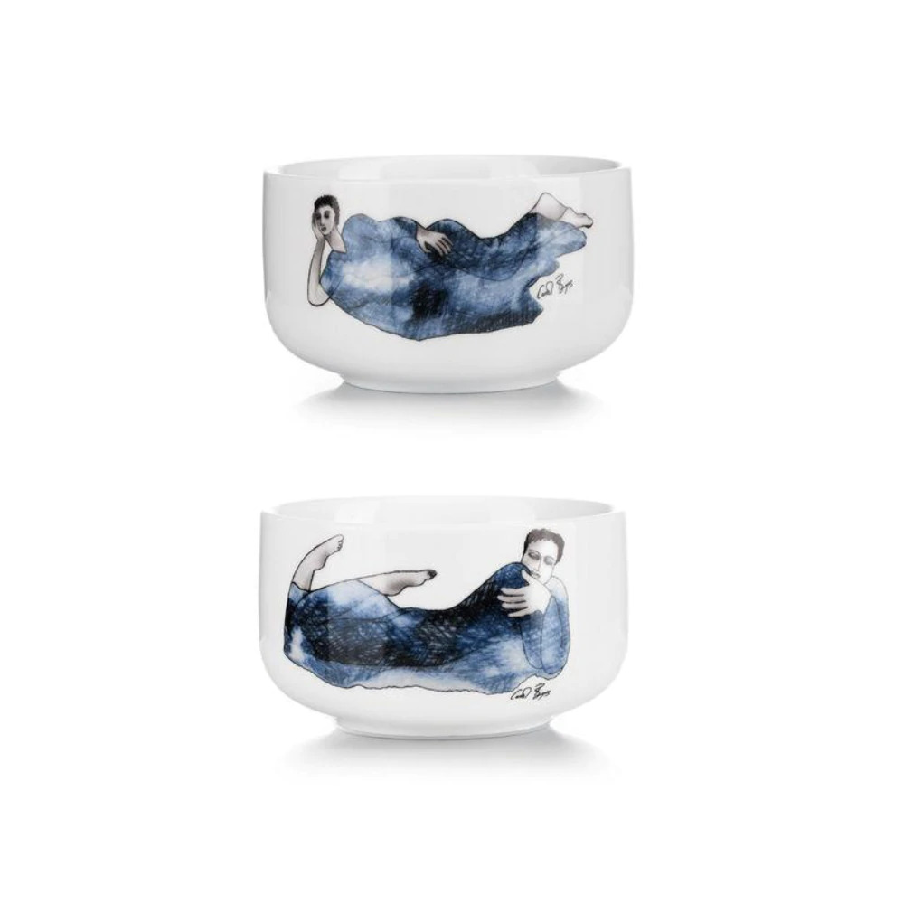 Carrol Boyes Small Bowl Indigo Girl Set of 2