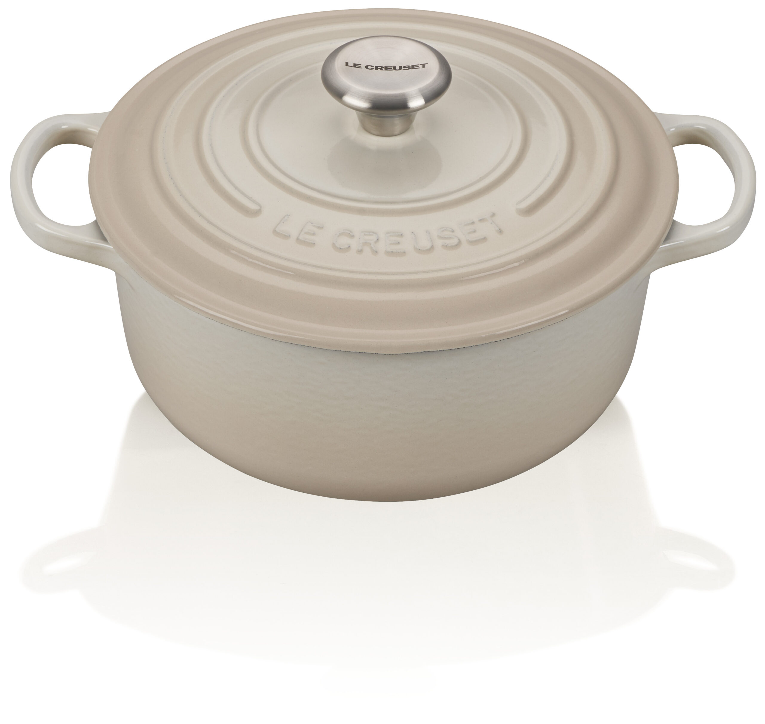 Signature Round Casserole 20cm 2.4L Meringue