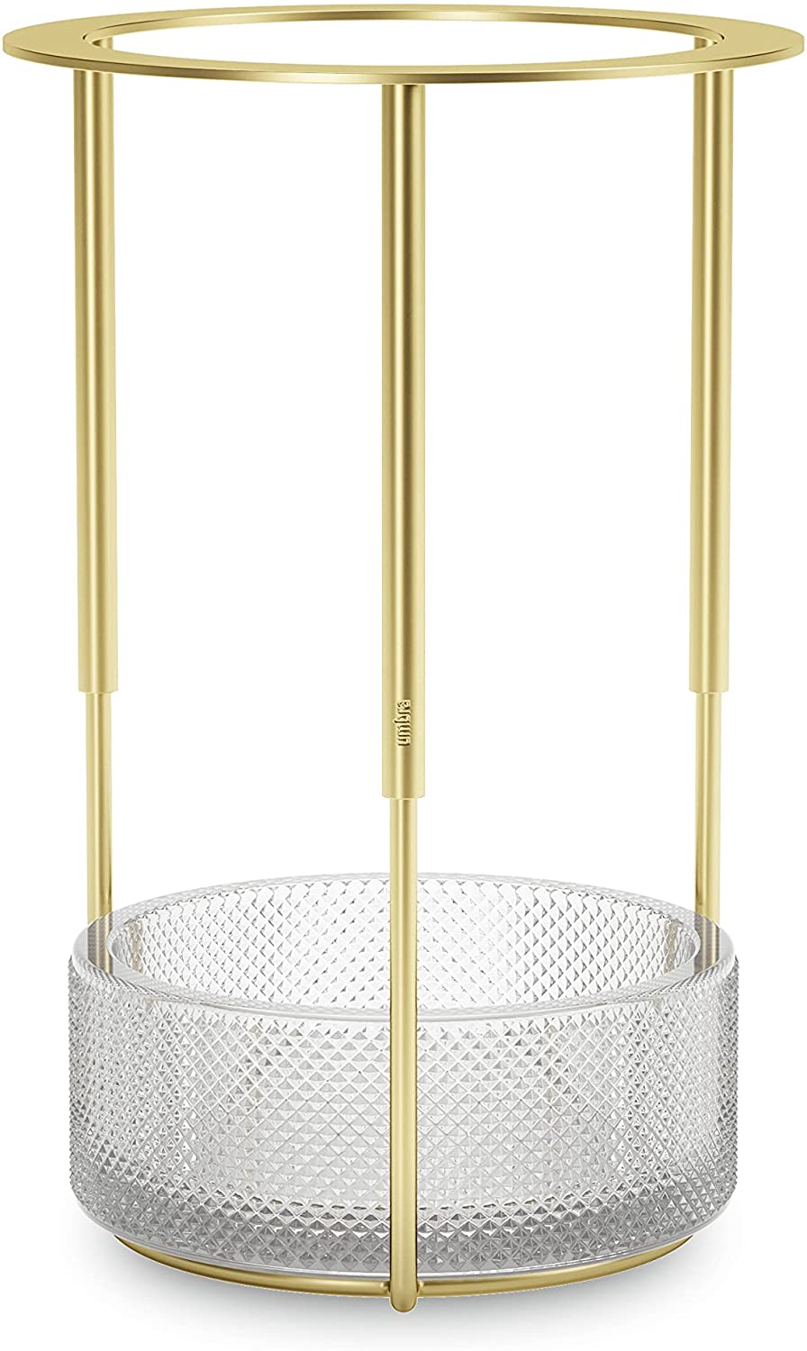 Umbra Tesora Adjustable Vase Brass