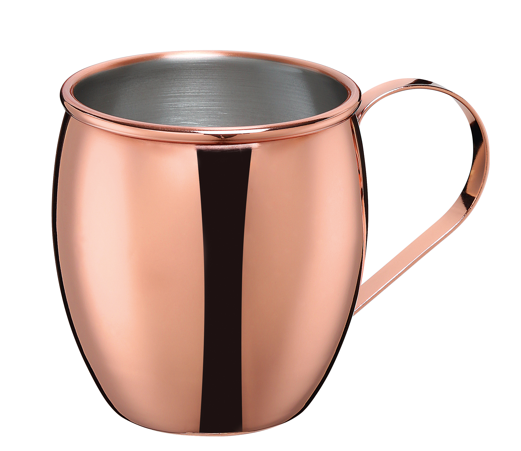Cilio Copper Polished Hammered Shot Cup
