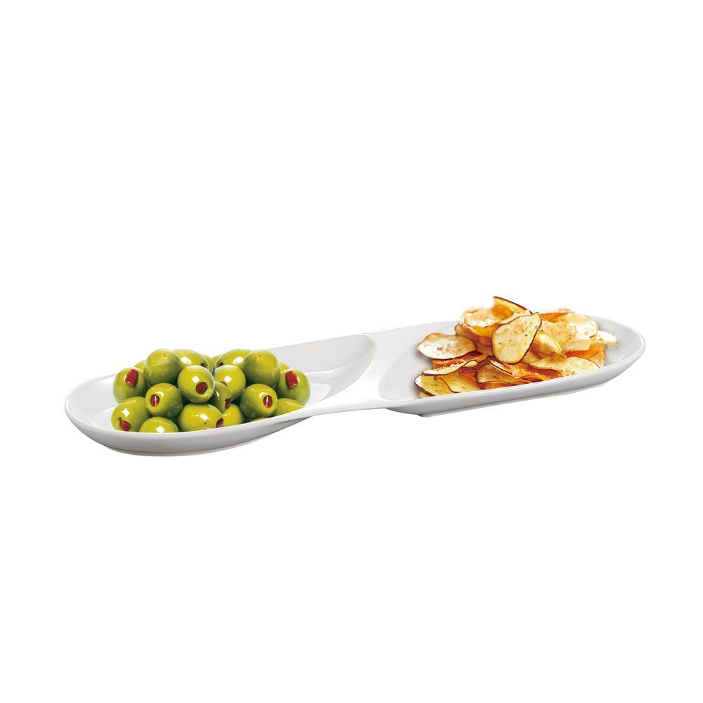 Home Classix Snack Platter 2 Division 37.2x9.5x2.5