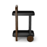 Umbra Bellwood Serving Cart Black & Walnut