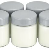 Severin Spare Glasses for Yoghurt Maker Grey