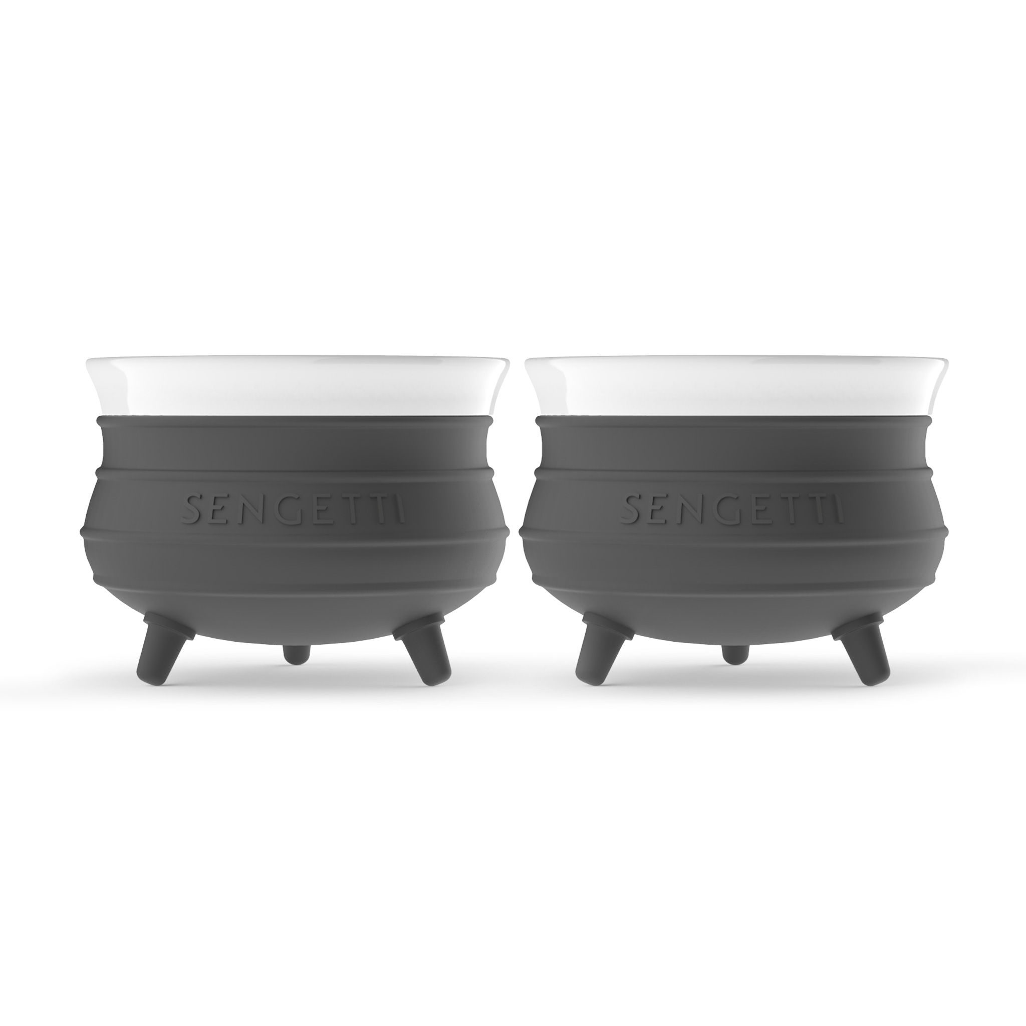 Sengetti Potjie Pot Mini Set of 2 Charcoal