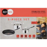 Tefal Jamie Oliver 5 Piece Set Stainless Steel