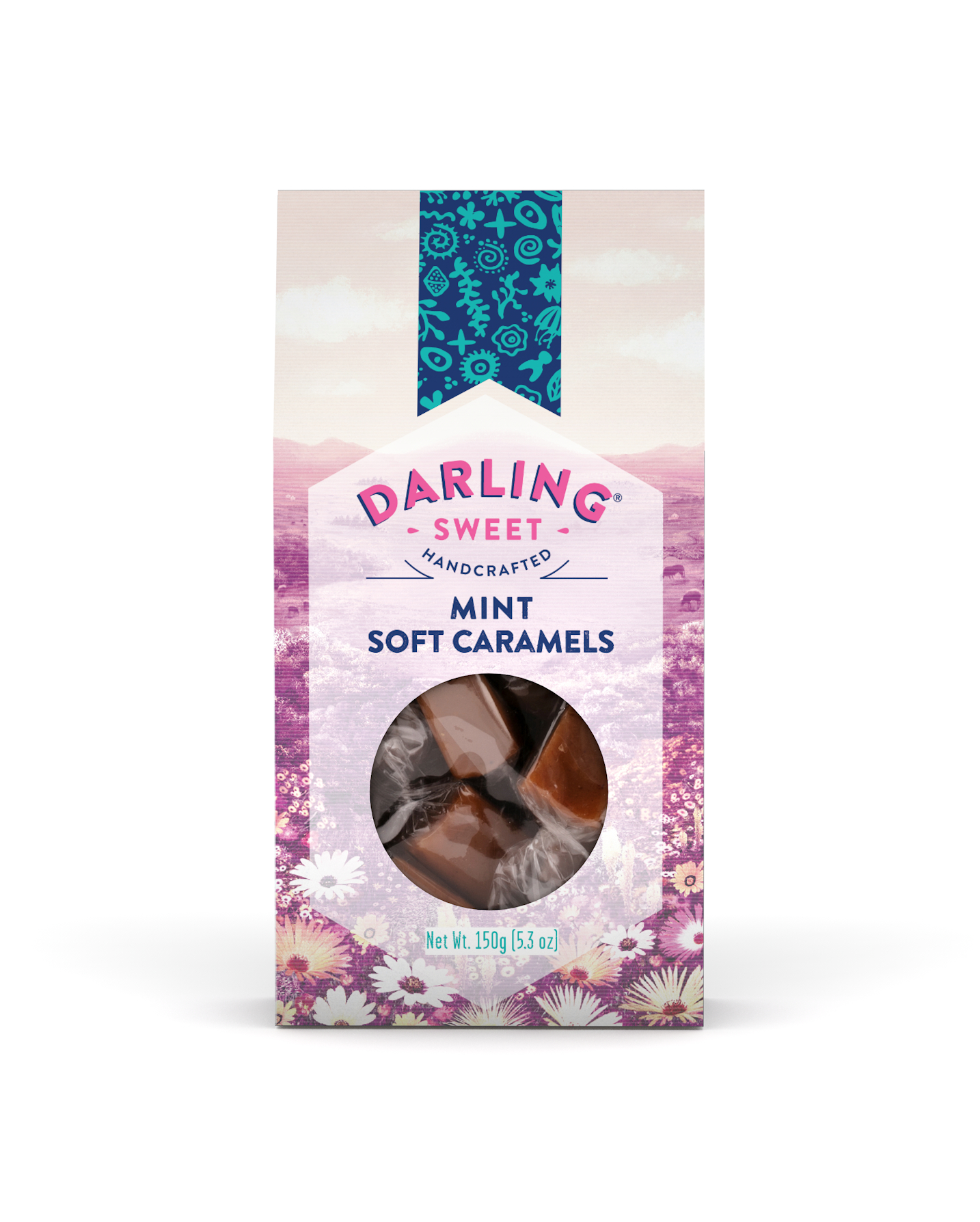 Darling Sweet Mint Soft Caramels 150g
