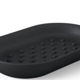 Umbra Junip Oval Soap Dish Black