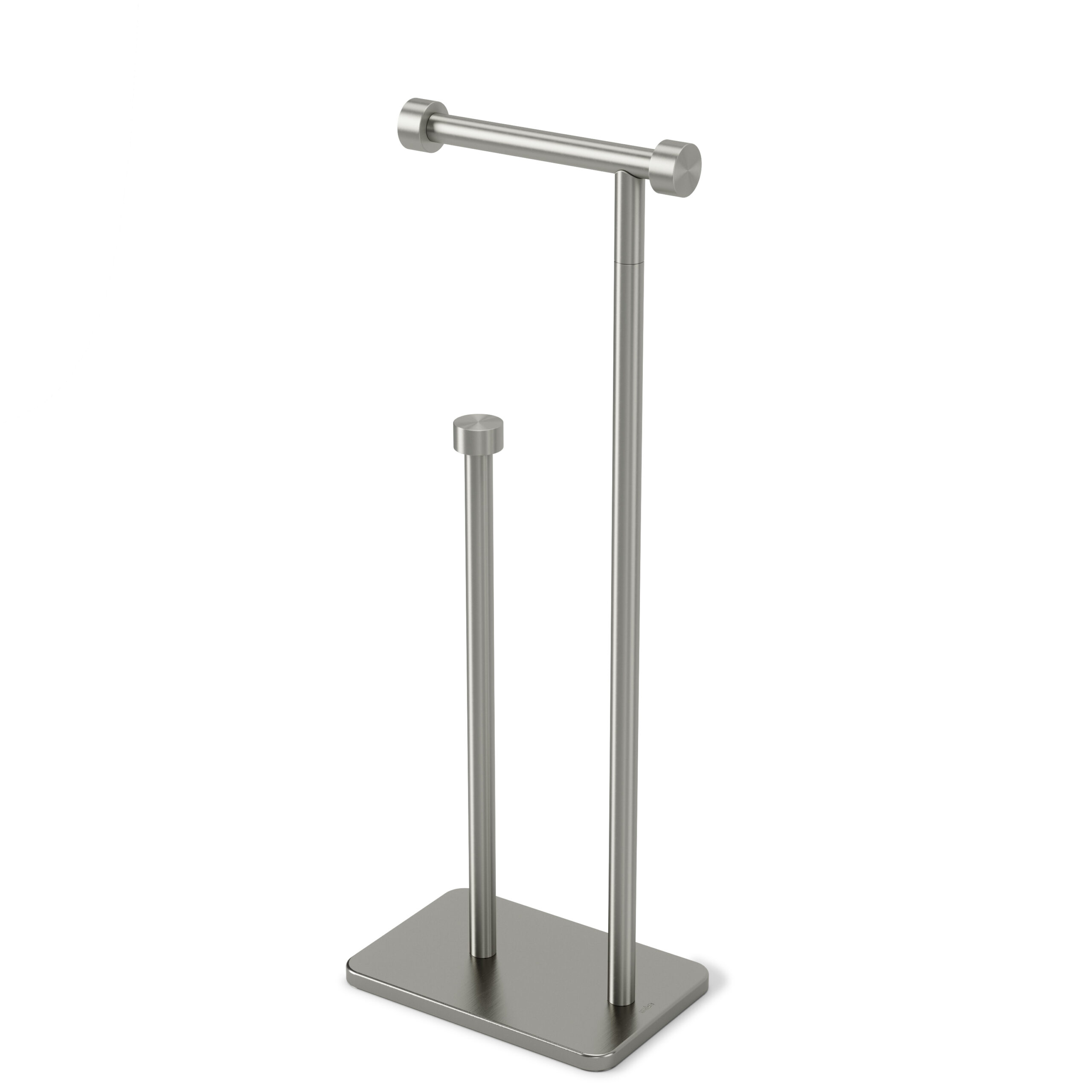 Umbra Cappa Toilet Paper Holder & Reserve Nickel